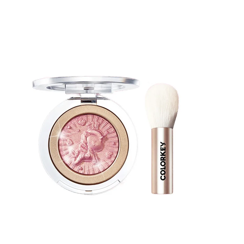 

Хайлайтер Colorkey Tokidoki для подтяжки лица, трехмерный имбирный блеск, яркий