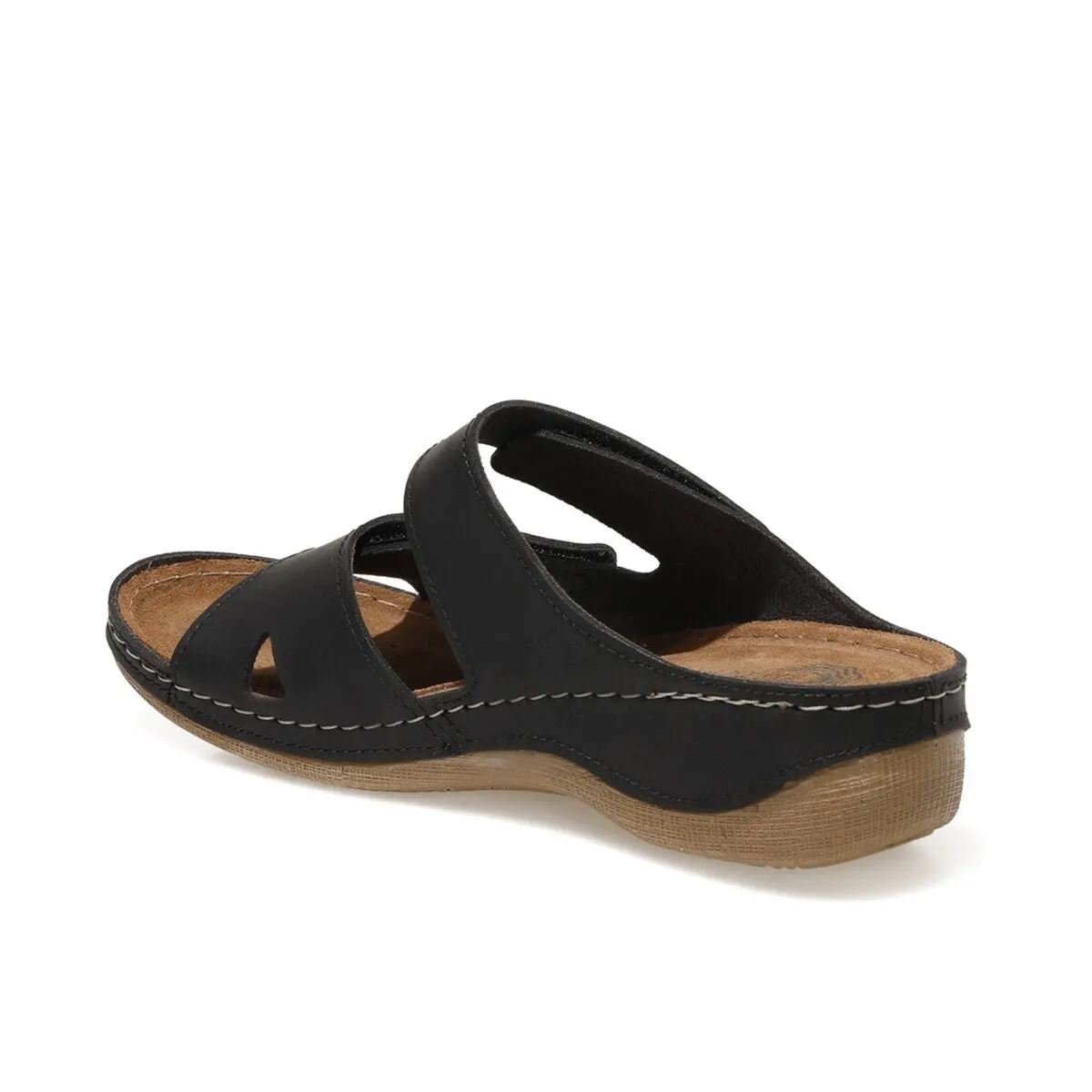 

161830.Z1FX Black Female Slippers