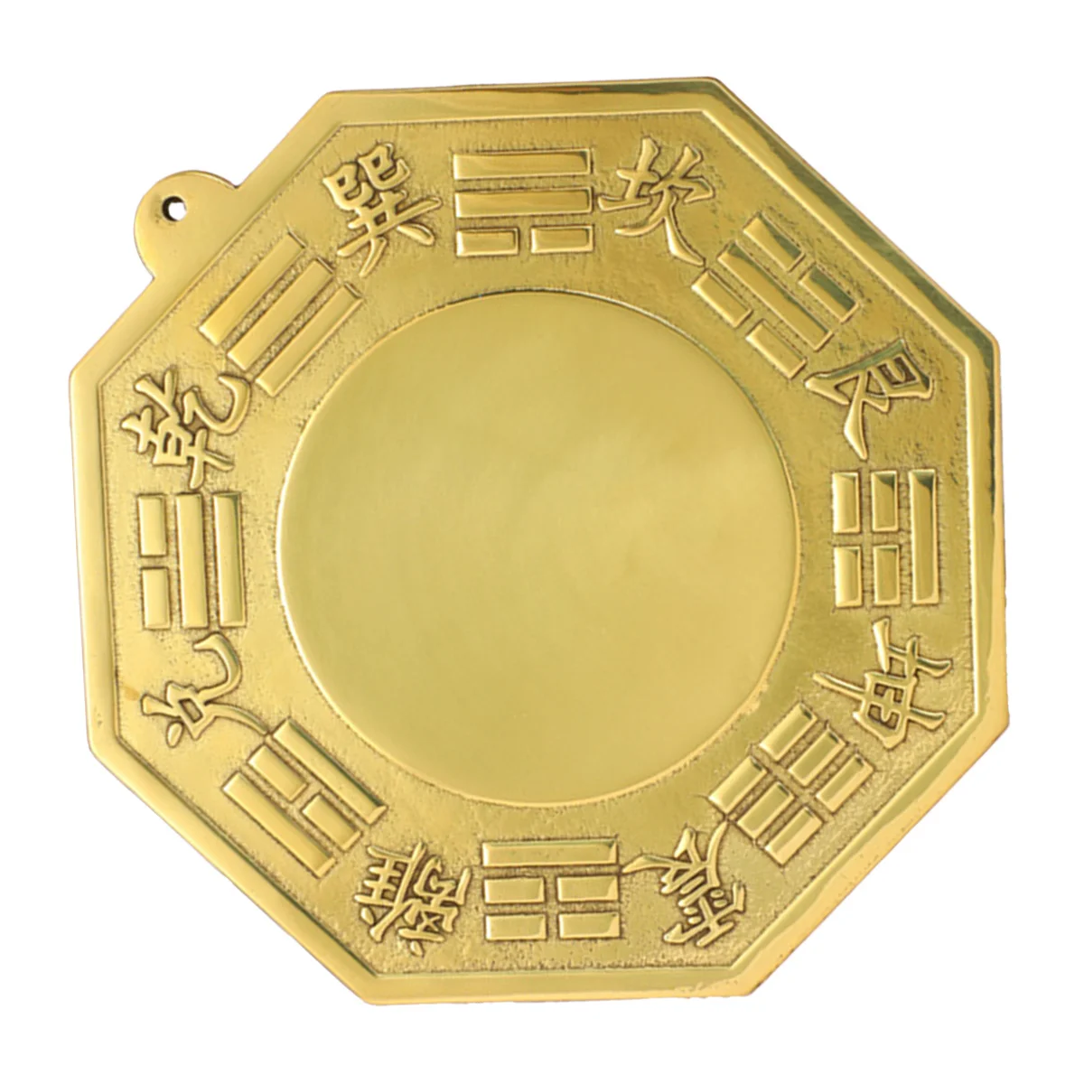 

Success Pray Ornament Chinoiserie Ornaments Bagua Mirror Copper Woodsy Decor Gossip Mirror Wooden Chinese Ornament