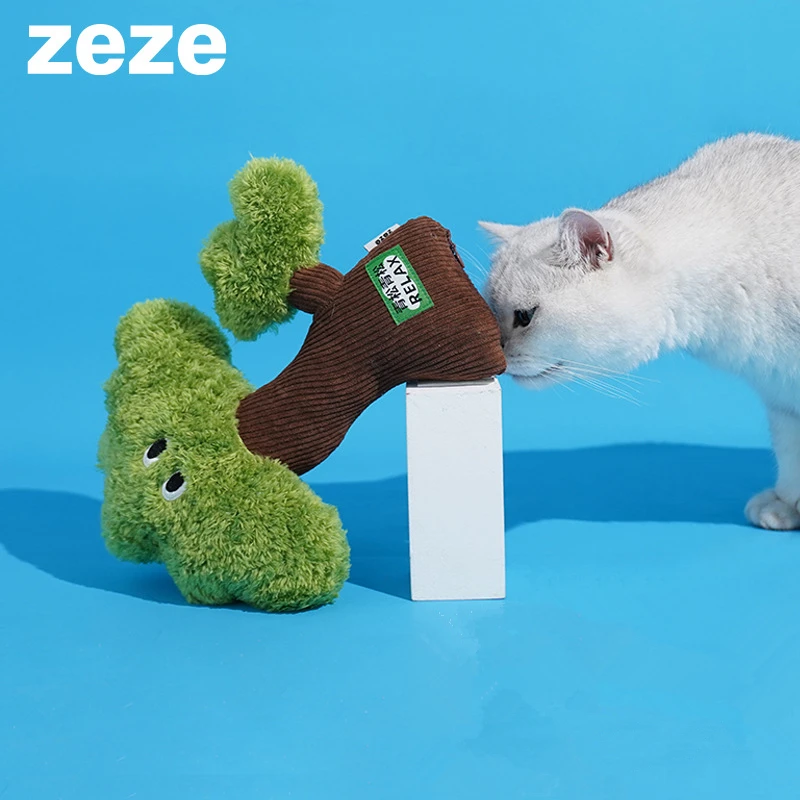 

Игрушка в виде сосновой кошачьей мяты, товары для домашних животных, милые игрушки для котят, шлифовальные зубы, плюшевая подушка для большо...