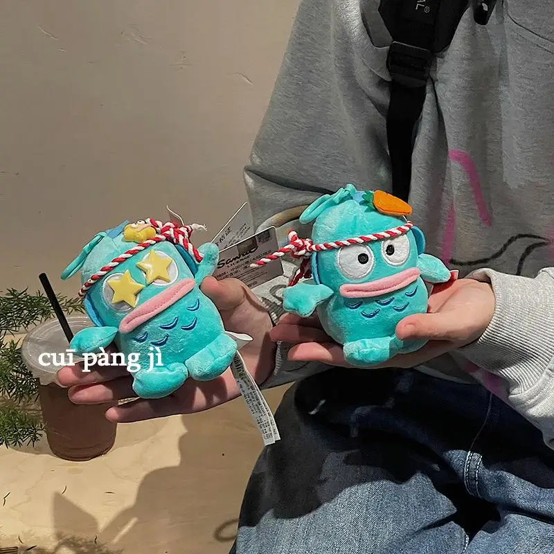 

Kawaii Sanrio Hangyodon плюшевые игрушки, милые Мультяшные мягкие набитые искусственными игрушками