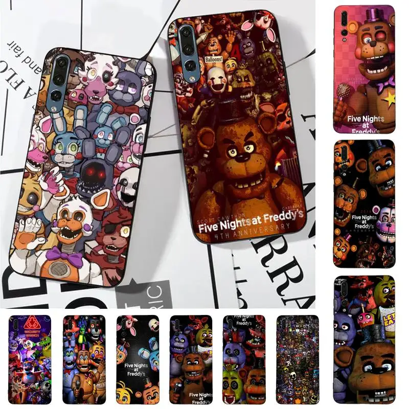 

Five N-Nights at F-Freddy's Phone Case for Huawei P30 40 20 10 8 9 lite pro plus Psmart2019