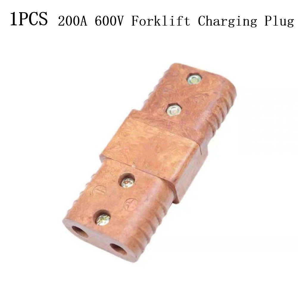 

Practical Charging Plug Plug 1 Pcs 200A 2P 600V Parts Replacements Tools Electric Sightseeing Car For Forklift