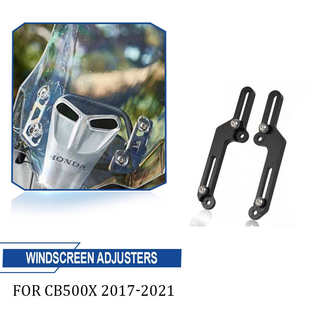 

CB500X 2017-2021 регуляторы ветрового стекла кронштейн для лобового стекла мотоцикла Подходит для HONDA CB 500X CB500 X 2017 2018 2019 2020 2021