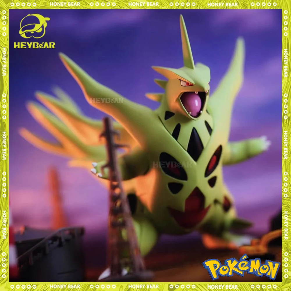 14 см фигурка покемона Mega Tyranitar аниме фигурки ПВХ Gk статуя модель куклы