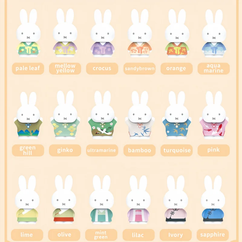 Коллекционная игрушка-сюрприз Kawaii Miffy в старинном стиле, мультяшная аниме-кукла из ПВХ, модный подарок ручной работы (art.: 3920dcc5fb63b) - 3920dcc5fb63b