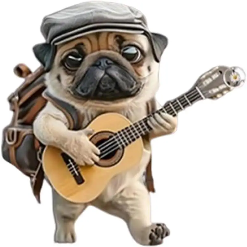 

Очаровательный Ароматизатор Для Автомобиля В Виде Собаки-мопса, Акриловый, На Дефлектор, 2D, Милый, В Виде Тяжелоатлета