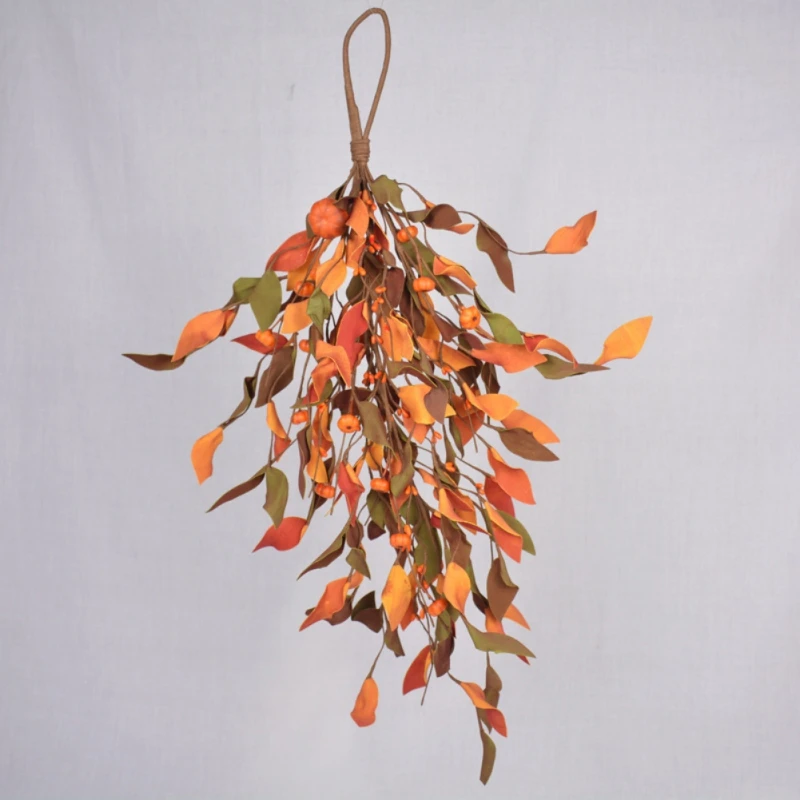 

Autumn Thanksgiving Decoration Simulation Pumpkin Bouquet Front Door Pendant Home Decoration