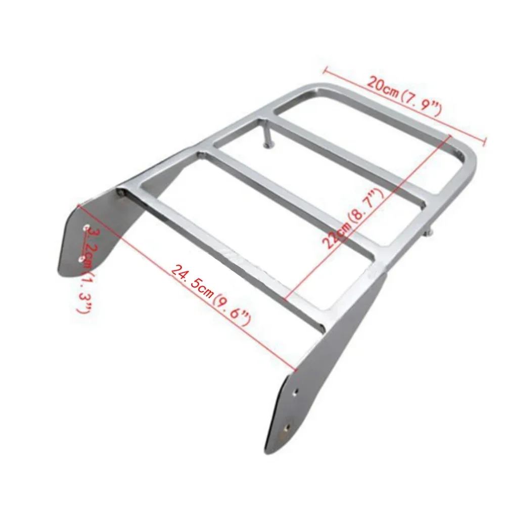 Хромированная подкладка для мотоцикла багажная стойка Yamaha V-Star 400 650 1100 Classic XVS