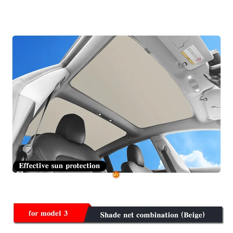 

Солнцезащитный козырек на крышу Tesla Model 3 2022, 2017-2021