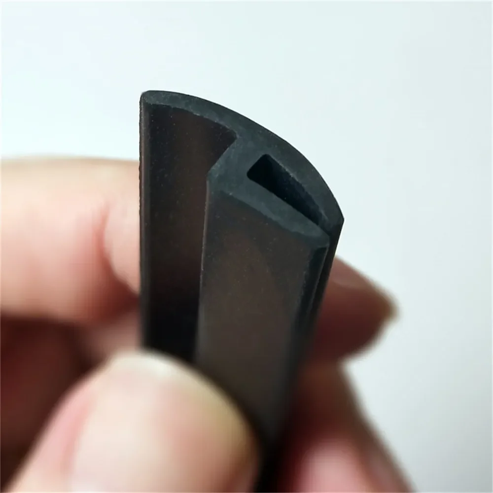 

2 м резиновое уплотнение для лобового стекла, переднее и заднее лобовое стекло, люк на крыше, уплотнительные ленты, пылезащитная уплотнительная лента для приборной панели автомобиля