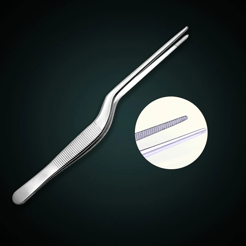 3 шт./компл. Пинцет Atraumatic щипцы угловой зажим инструмент из нержавеющей стали