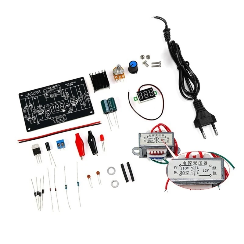 Регулируемый блок питания печатная плата электроника DIY LM317 модуль регулятора
