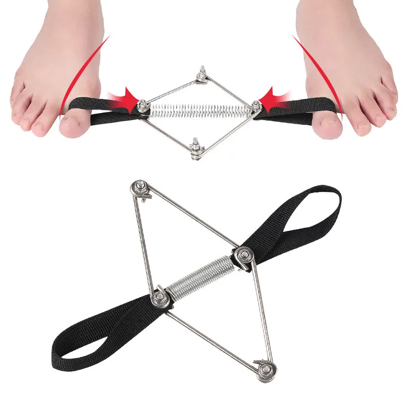 

1/2PCS Hallux Valgus Corrector Belt Recovery Training Exerciser Strap Toe Separator Stretcher Thumb Elastic Band Toe Separator