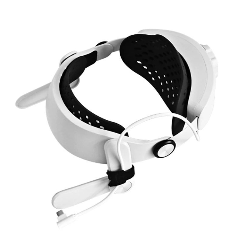 

Ремешок на голову с аккумулятором мА для Oculus Quest 2, быстрая зарядка и регулируемый ремешок на голову для снижения давления на голову
