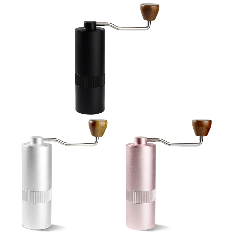 

Ручная коническая Кофемолка, ручная коническая мельница для кофейных зерен, регулируемая крупность