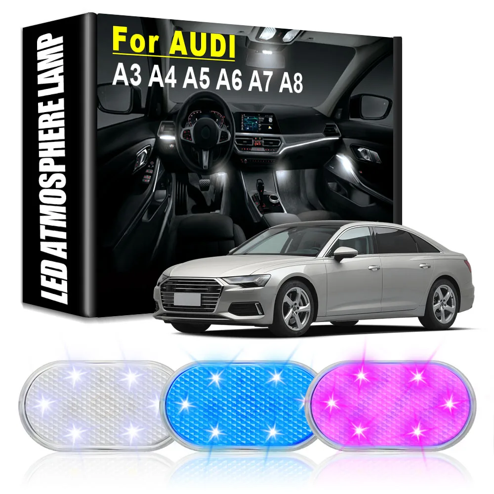 

Car LED Atmosphere Lights Car Rechargeable Touch Lamps Automotive Goods Car Accessories Auto Tools for Audi A3 A4 A5 A6 A7 A8