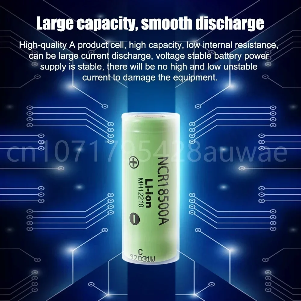 Литиевая батарея NCR18500A 3 6 В 2040 мАч перезаряжаемая и может использоваться для