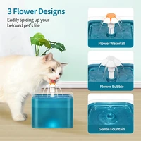 2l automatic cat water fountain drinking feeder bowl electric usb pet dog cat water dispenser mute automatic drinking fountain