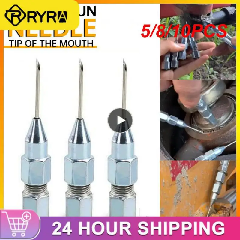 

5/8/10PCS Seal Bearing And Universal Joint Needle Grease Tool 10cc Syringe Oil Solder Paste
