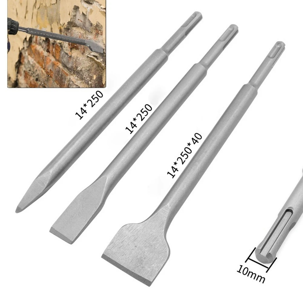 SDS и сверла плоское долото точечное практичное использование хороший инструмент