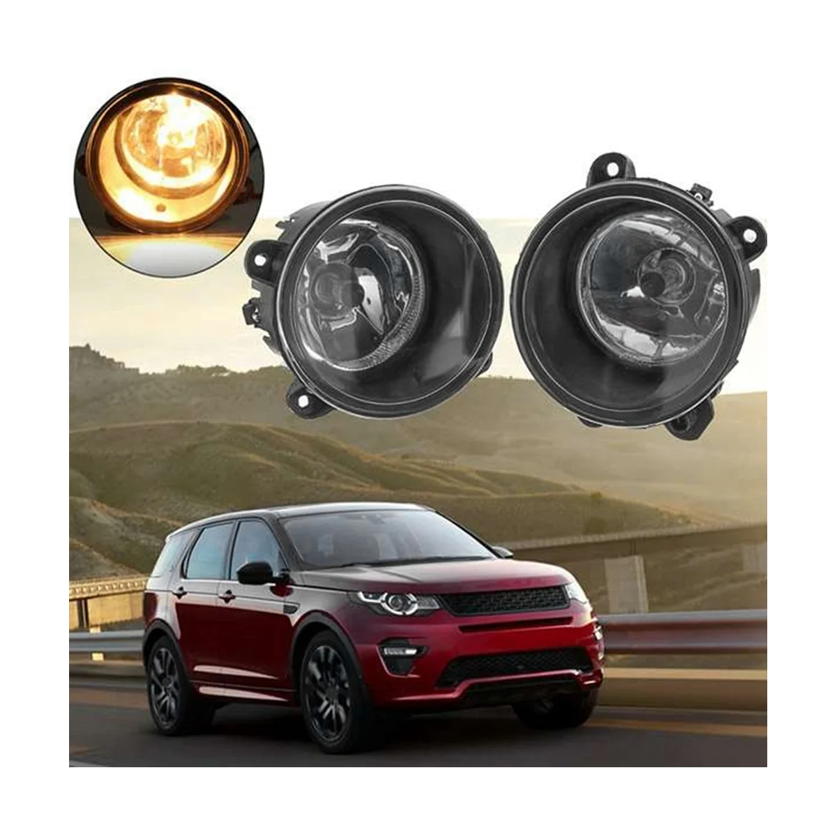 

Передний бампер XBJ000090 с левой стороны