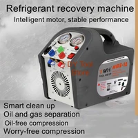 air conditioning refrigerant recovery machine comes with high and low pressure gauge portable refrigerant recovery machine
