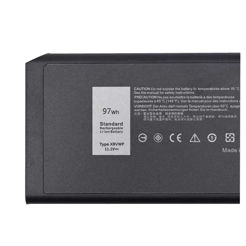 X8VWF 4XKN5 5XT3V Аккумулятор для ноутбука DELL CJ2K1 09FN4 DKNKD Latitude 14 7404 E5404 E7404 11 1 В 97 Втч