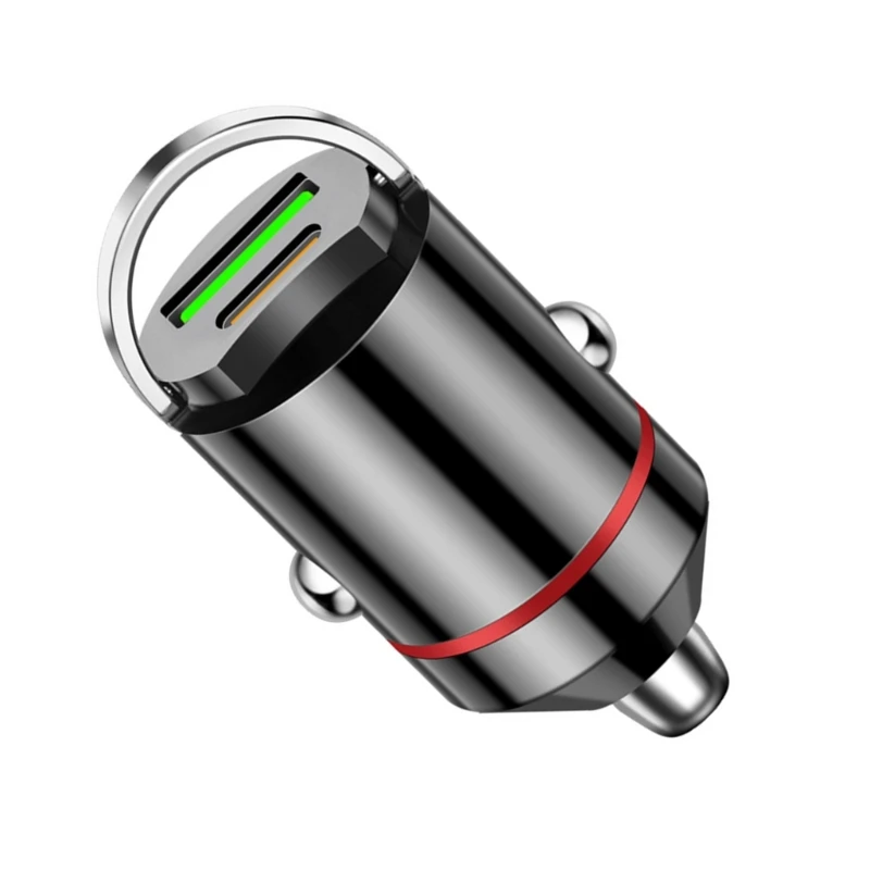 12 В 24 двойной порт USB типа C адаптер для быстрой зарядки Зарядные устройства