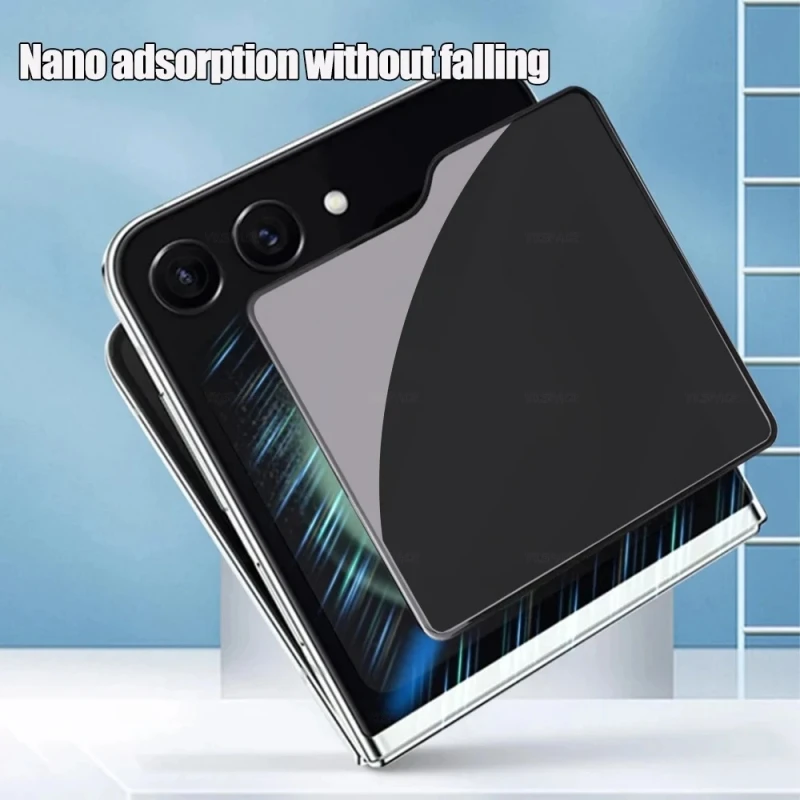 6 в 1 противошпионская пленка для Samsung Galaxy Z Flip 5 передняя Гидрогелевая + стекло