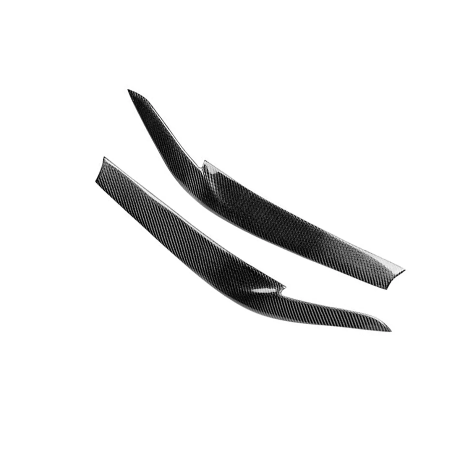 

2pcs Carbon Fiber Eyebrow Sticker Car Headlight Eyebrows Cover For Bmw E92/e93 E60 F15 G30/g38 E70 E71 Car Accessories