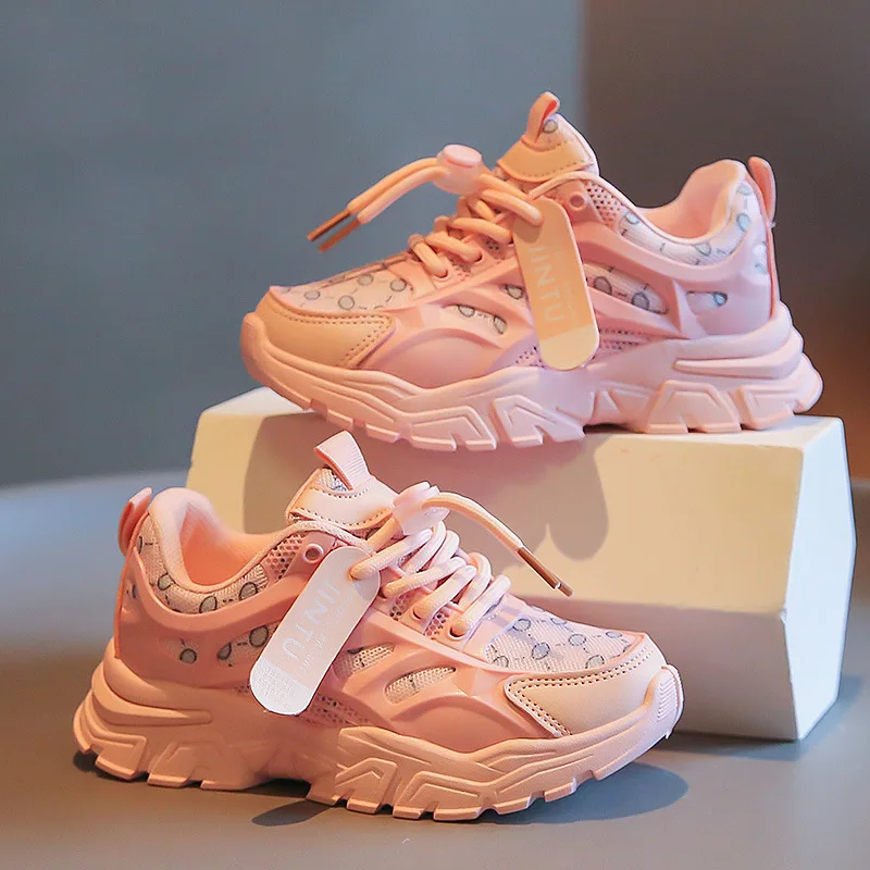 Детская спортивная обувь для мальчиков и девочек кроссовки бега Повседневные