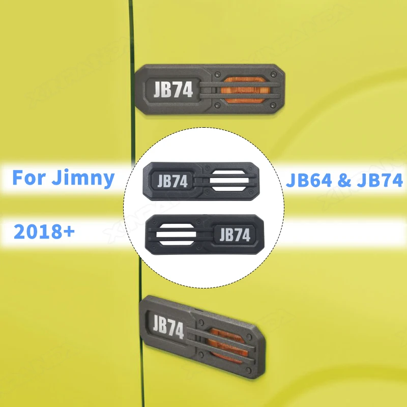 Фото Декоративная накладка на боковой указатель поворота Jimny, накладка на боковой габаритный фонарь для Suzuki Jimny JB64 JB74 JC74 2019 2020 2024 2025 №1