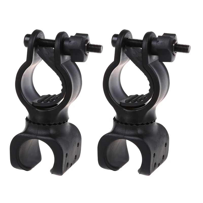 

2X 360 Rotation Flashlight Mount Holder Bike Cycling