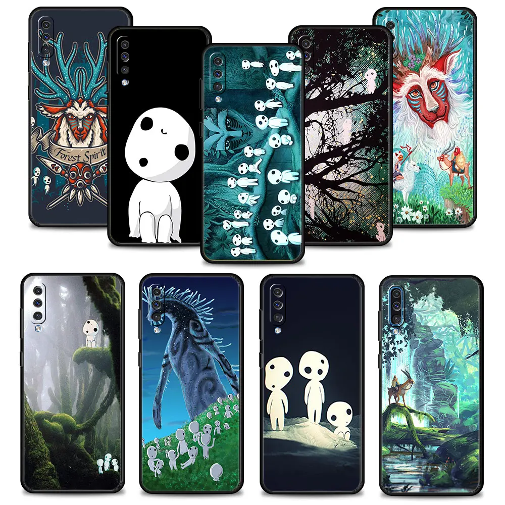 

Spirit Hoodie Kodama Spirit Phone Cover Original For Samsung A20e A10s Note 20 Ultra 10 A70 A20s A40 A30 A10 A50 A91 A42 5G