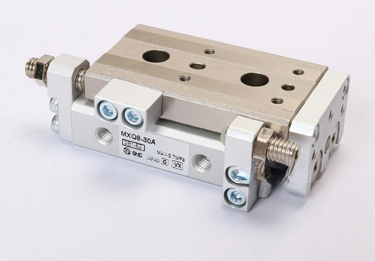 Воздушный цилиндр скольжения MXQ6-10/MXQ8-20/30/Mxq12/16/25-40/50/75/100-ас/BS