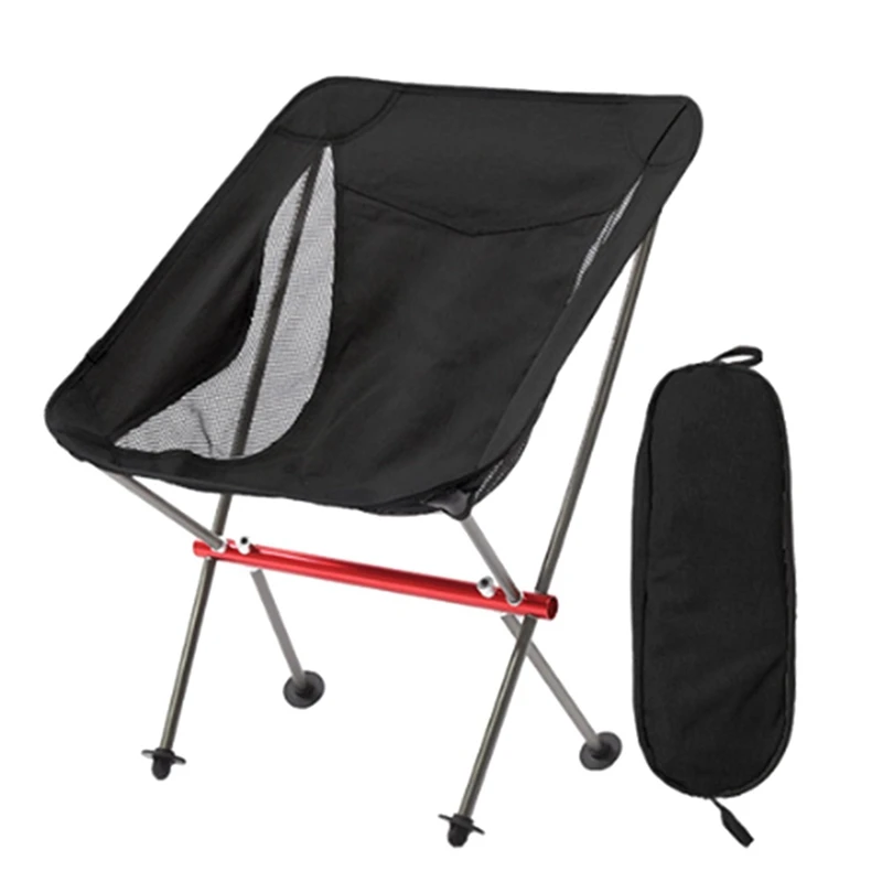 

1 PCS Outdoor Thickened Aluminum Alloy Fold Chair Ultra-Light Camping Portable Chair Camp Chair Tool