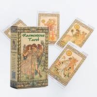 hot selling tarot board game card full english hd animation portable playing board divination game card harmoulous tarot