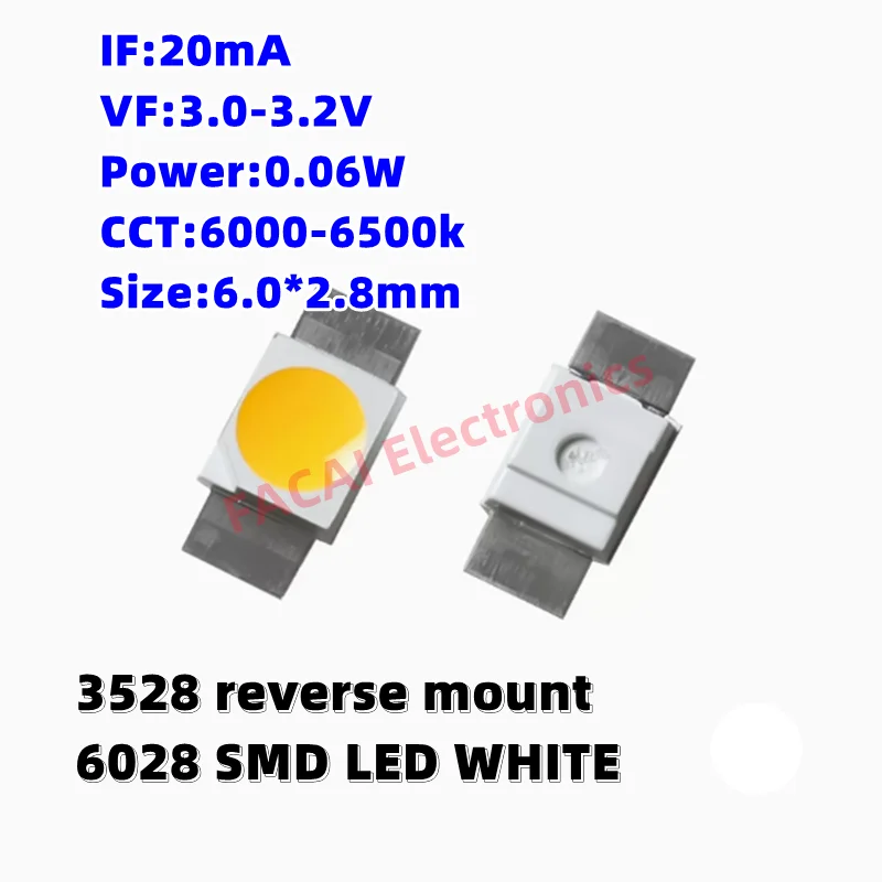 Механическая клавиатура 6028 светодиодов 100 шт