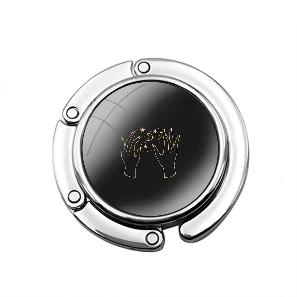 Гигантский складной кошелек Таро августа Луна крючок для женского стола сумка