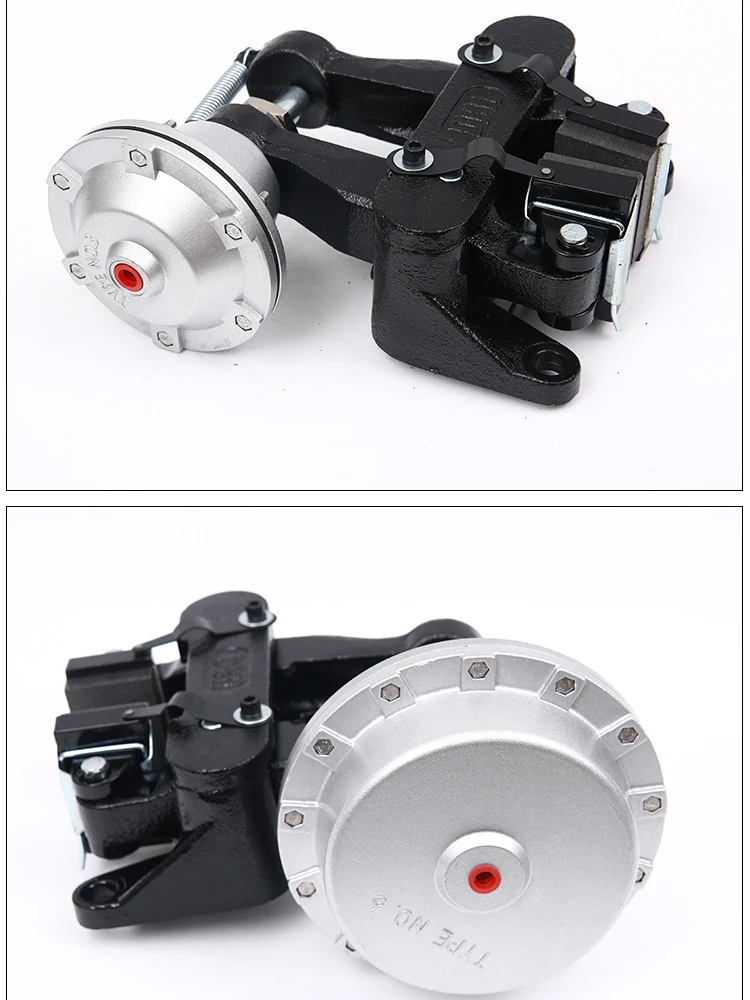 Горизонтальный пневматический тормоз тормозной диск зажим используется