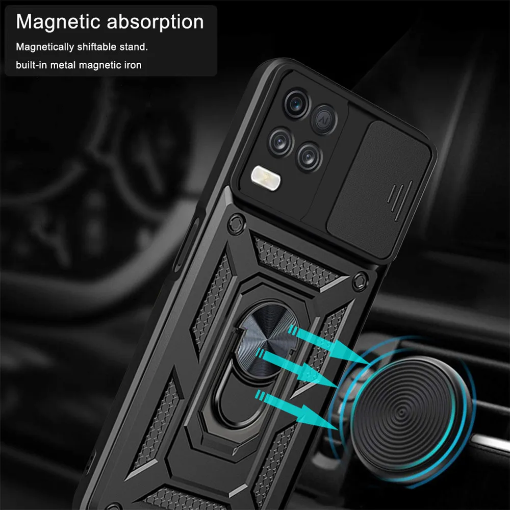 

OPPO Realme 8 4G For Realme 8 Pro 8i C21Y C21 C20 Case Armor Cover For OPPO A16 A15 A15S A5 A53 A9 2020 A74 A72 Reno 5 6 Z 5G