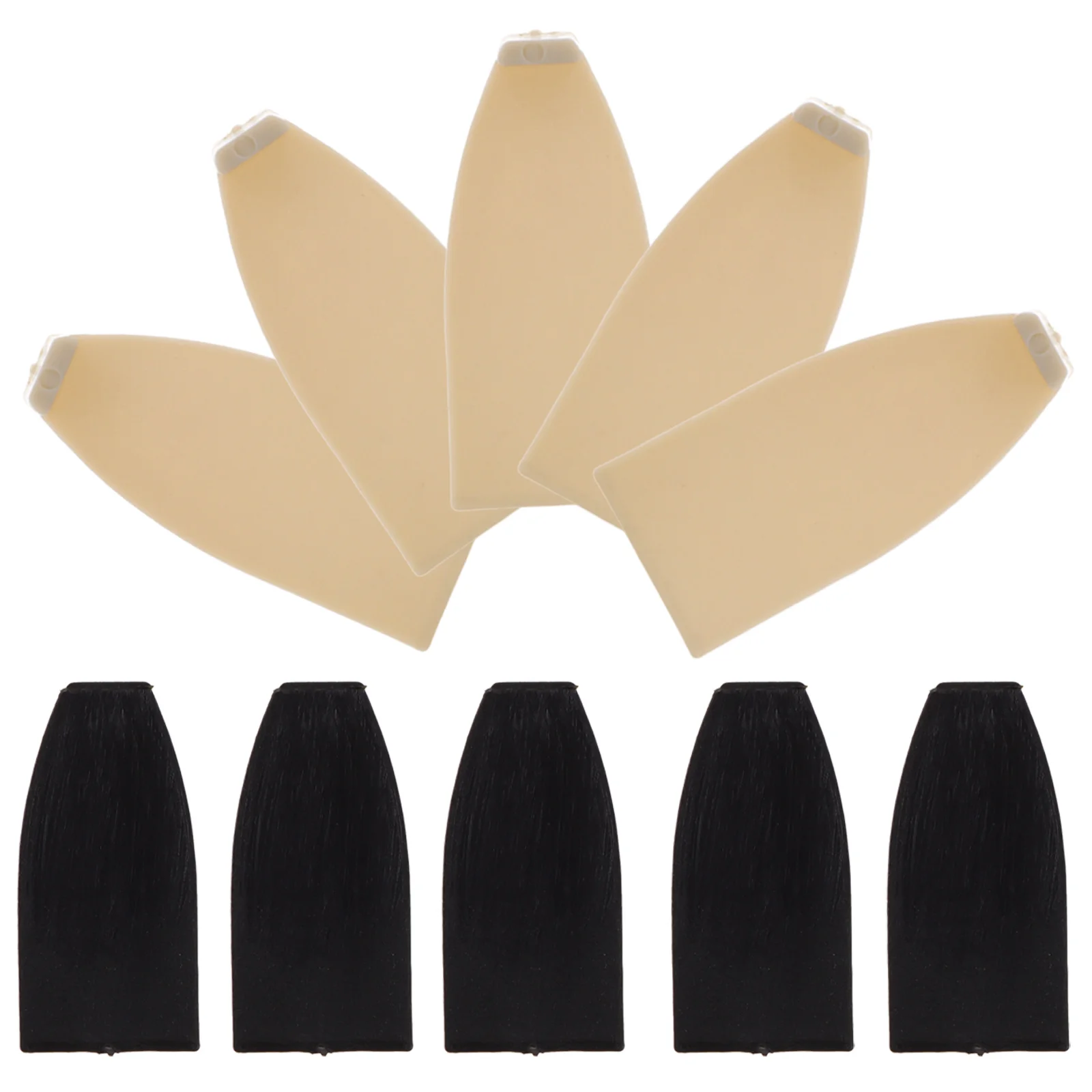 

10pcs Plastic Cello Bow Tips Violin Cello Viola Accessories Cello Bow Parts