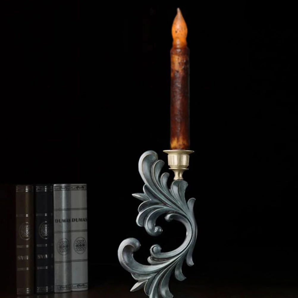 6 шт. Хэллоуин конические свечи световые лампы свадебные декоративные