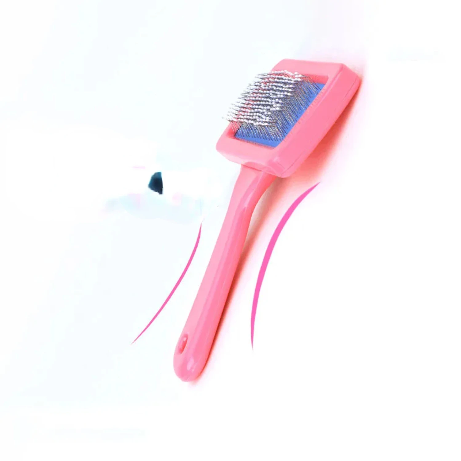 Простая в использовании высококачественная компактная расческа-триммер для