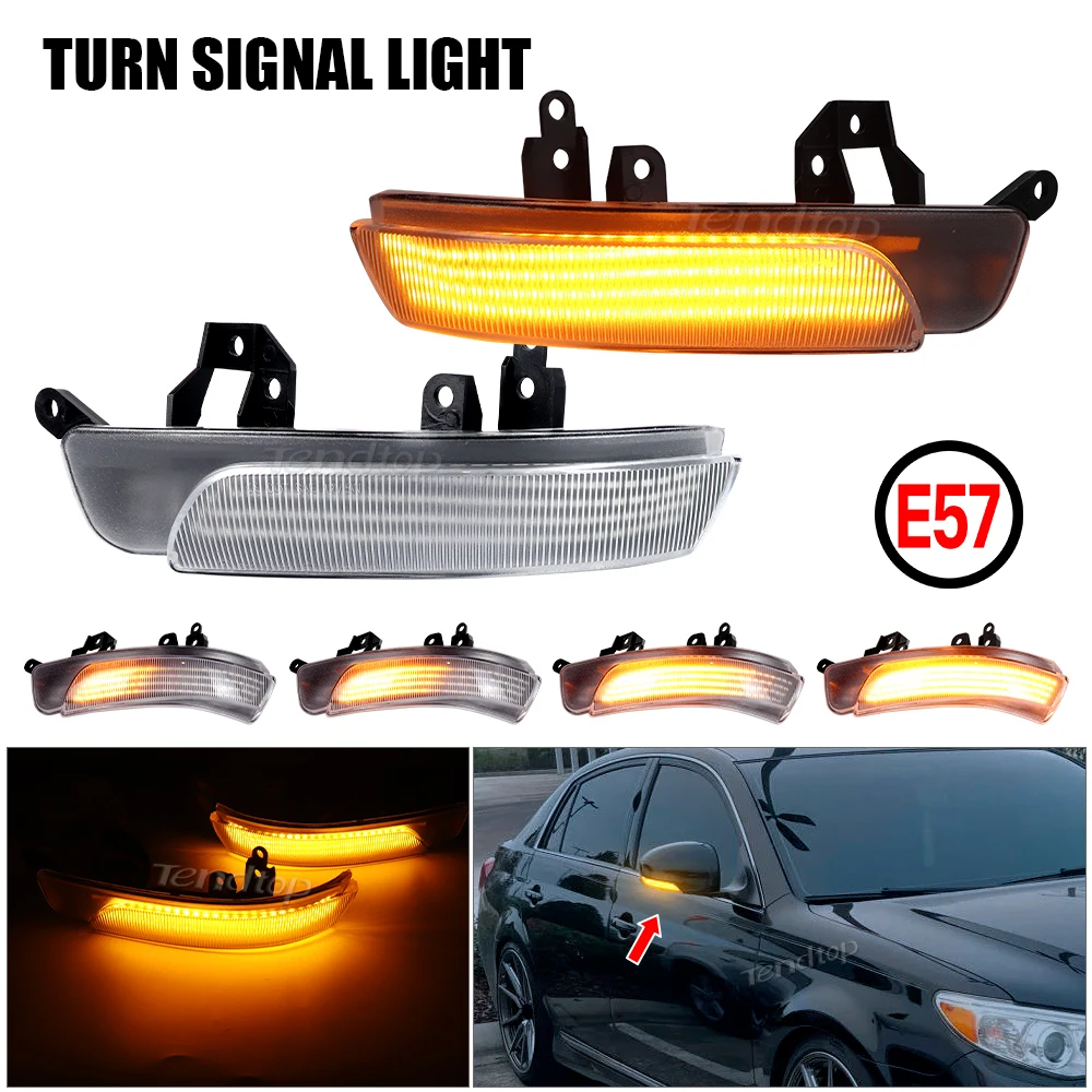 Динамический светодиодный указатель поворота индикатор бокового зеркала