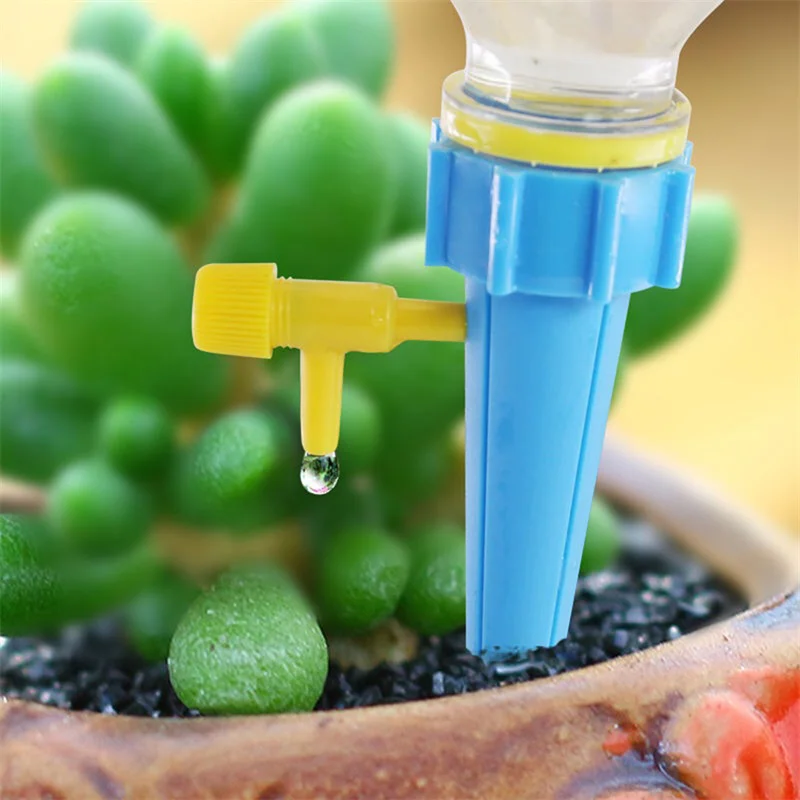 

Automatic Drip Device Self-Watering Kits Plant Watering Release Control Irrigation Adjustable System Plants Flowers Irrigation