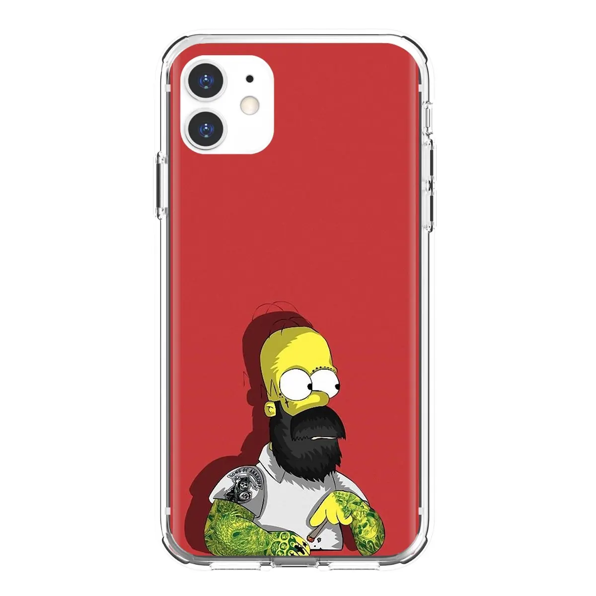 Для iPhone 10 11 12 13 Mini Pro 4S SE 5C 6 6S 7 8 X XR XS Plus Max 2020 Simpsons-дизайнерский дешевый силиконовый