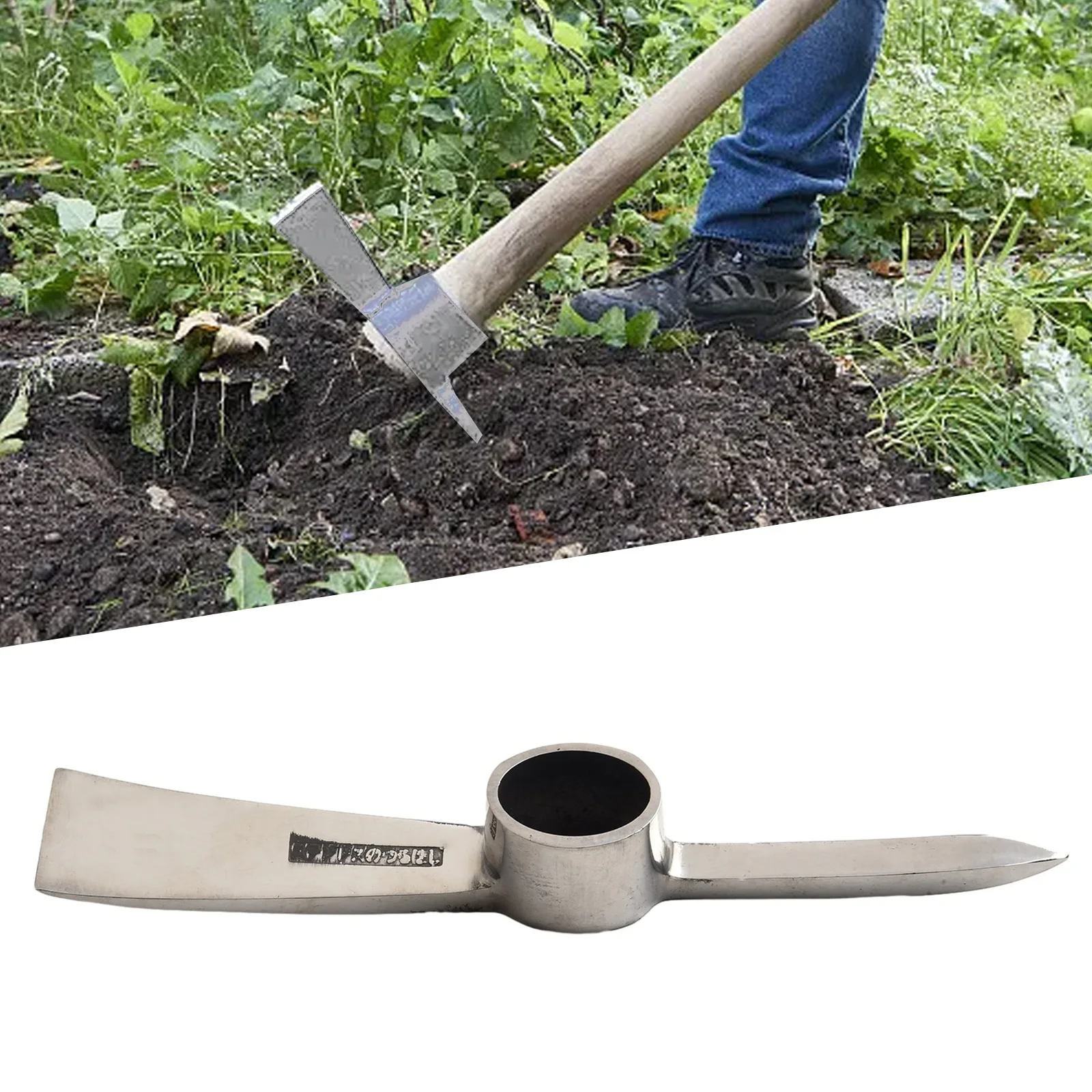 Mattock Pick Axe 0.5lb/0.8lb/1.5lb для стекловолокна ручка садовый паз ручные инструменты