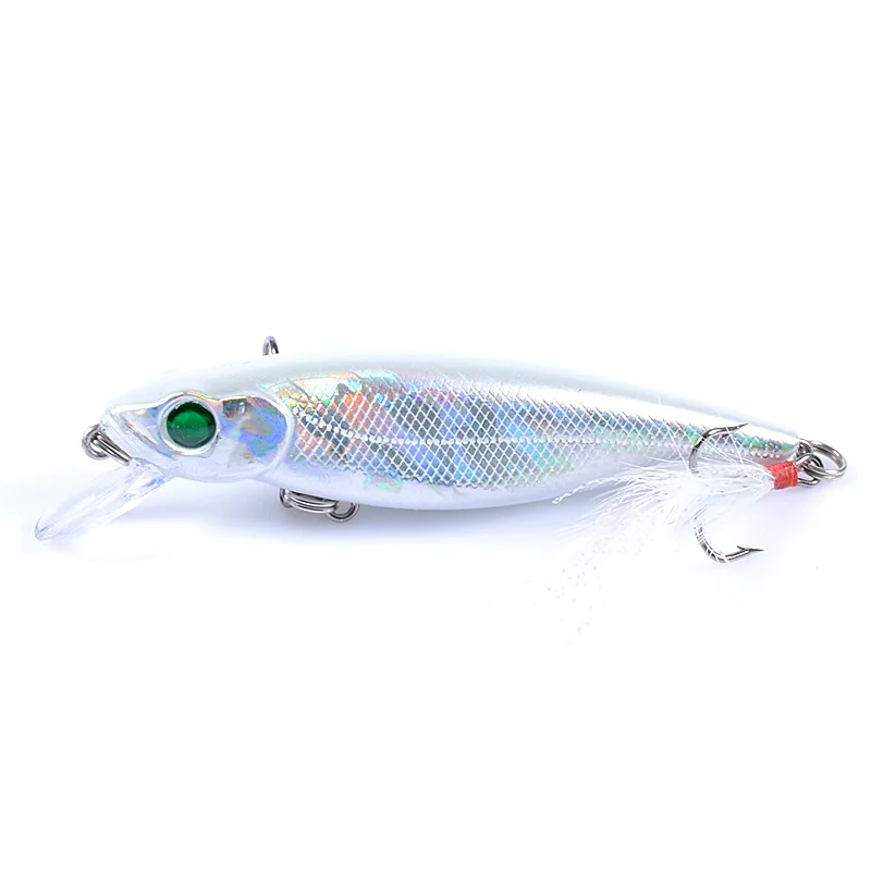 

1pcs Trolling Minnow Fishing Lure 8.6cm 9.1g Crankbait Hard Artificial Bait Deep Water Wobblers Trout Pike Carp Bass Tackle